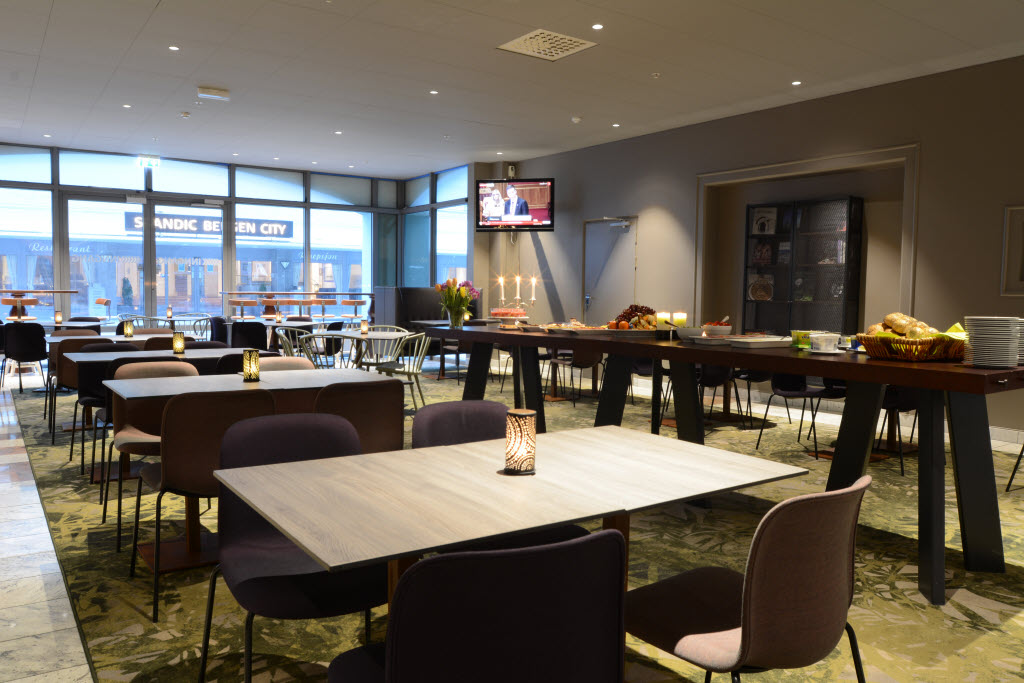 Copyright: Elisabeth Takvam Restaurantinteriør, Scandic Bergen City